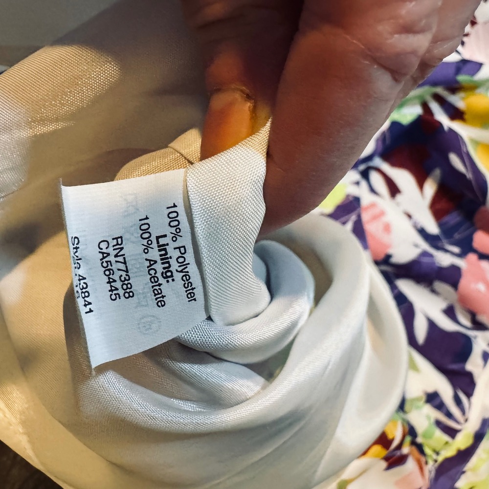 NWT J.Crew Floral Cami Spaghetti Strap Mini Sundress MultiColor Pocket Size 8‎ - Picture 8 of 12